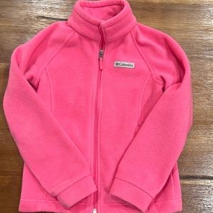 Girls Columbia Fleece Jacket, size S
